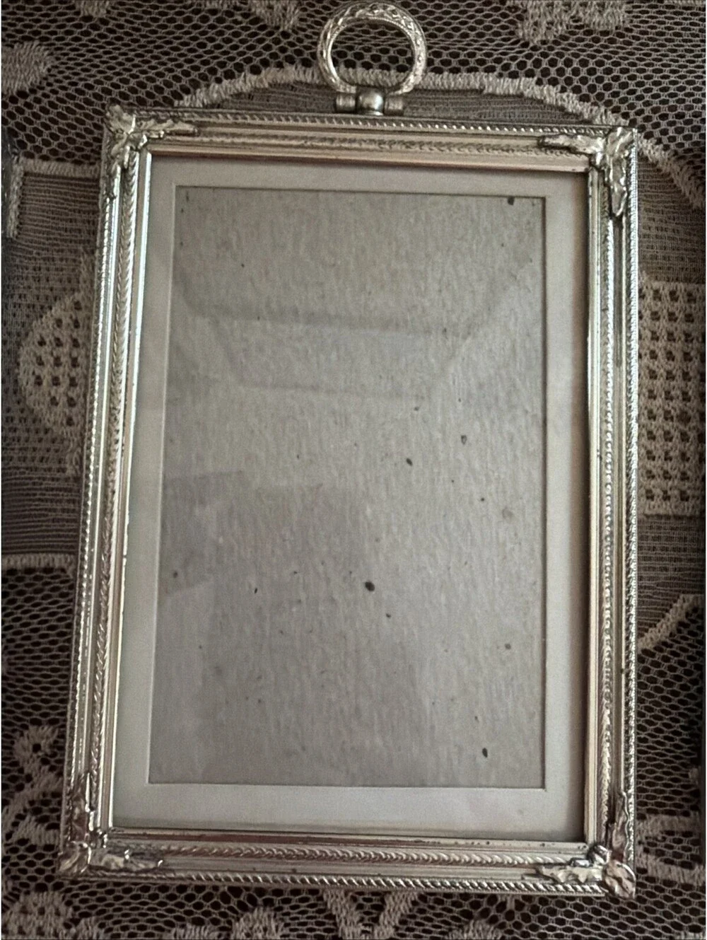 VTG Silver Tone Ornate Picture Frame Baroque Scroll Fits 5x7 Photo Art Lot Of 3